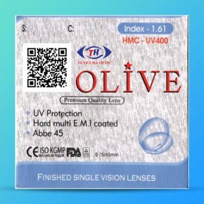 Mắt Olive 1.61 Ngăn Ánh Sáng Xanh