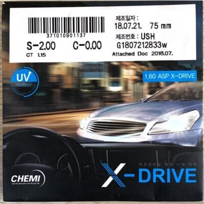 Tròng kính Chemi APS X-DRIVE 1.60