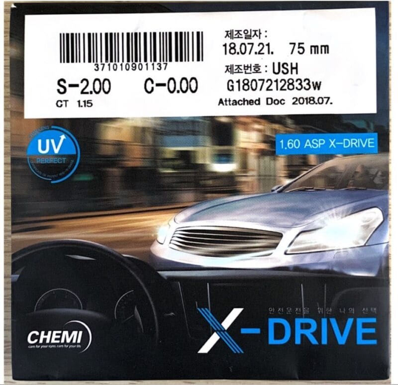 Tròng kính Chemi APS X-DRIVE 1.60