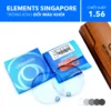 Tròng Kính Đổi Màu Khói Chống Ánh Sáng Xanh Elements Photo Grey 1.56